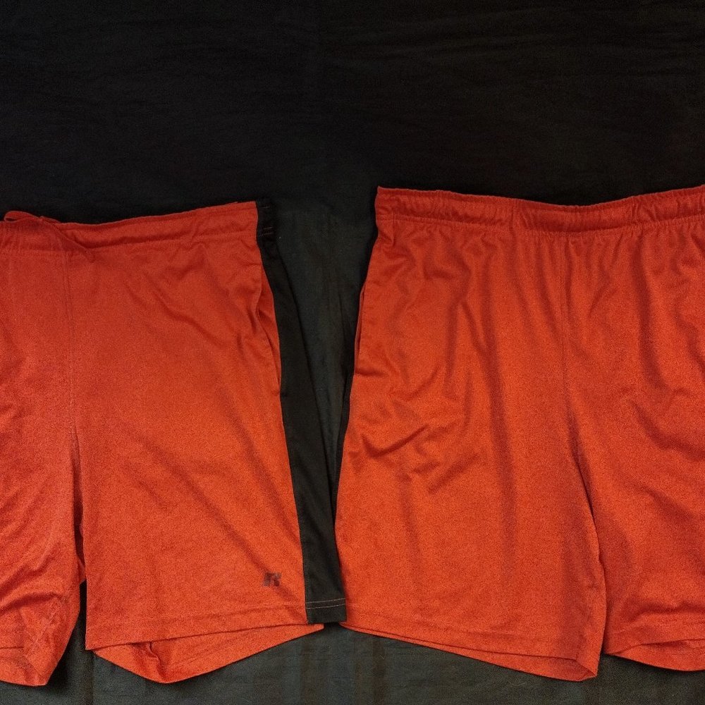 2 PAIRS - Russell shorts - Sz M + Sz L